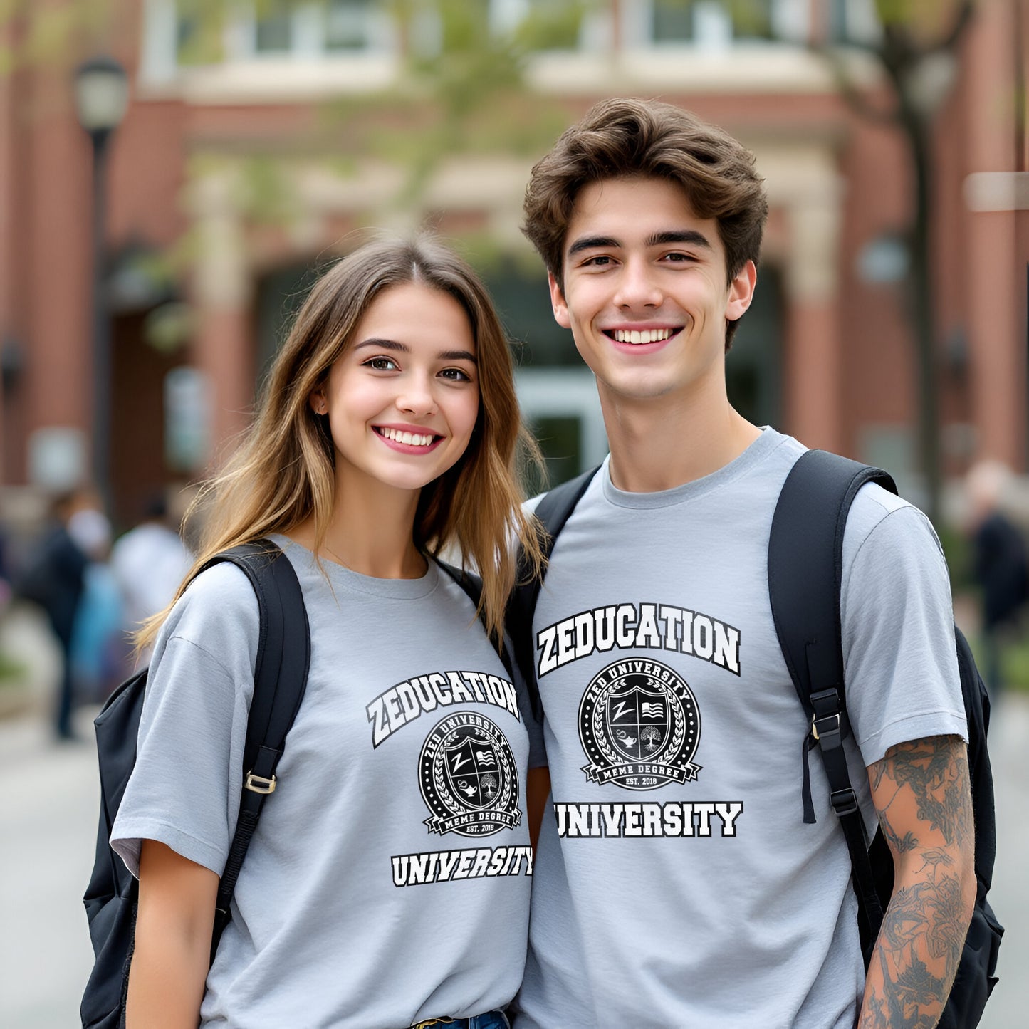 Official Zeducation University Meme Degree Tee Shirt. Pre-order one week only!